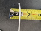  3 1 Mm White Diamond Braided Poly Drapery Traverse Rod Cord By The Yard