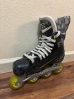 Bauer Vapor X3 Hockey Roller Blades Hilo Street Wheels Size 7 Medium Chassis