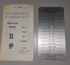 Nos Kiusalas Perforation Gauge - U  S  Specialist Gauge To  Authenticate Stamps