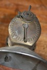 Vintage Antique Brass Coal Miner Carbide Head Light  4