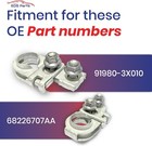 Eds 91980-3x010 919803x010 68226707aa Positive Battery Terminal Connector W Nuts