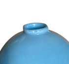 Vintage Lightning Rod Ball Blue Glass Weathervane Globe