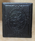 Rare  Civil War Union  federal War Eagle   2 Sided  1 6 Plt Tintype   Ambro Case