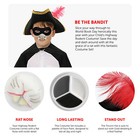 Childs The Highway Man Costume Story Book Day Boys Girls Rat Animal Fancy Dress