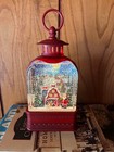 Christmas Musical Snow Globe Lantern Set  2 