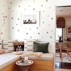 Boho Hearts Wall Sticker Kids Nursery Baby Room Vinyl Decal Bedroom Home Decor