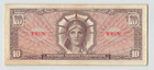 Usa Mpc 10 Dollars  Series 641  1965-68  3rd Printing J18552559j Original Au  T6