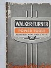 Damaged 1938  Walker Turner Nj Industrial Power Tools  Catalog Vtg