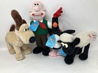 Vintage Gund Wallace And Gromit Set Rare With Tags