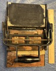 Vintage Antique Table Top Cast Iron   Wood Printing Press Letterpress
