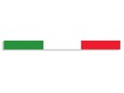 Italy Flag Colors Thin Stripe Sticker  car Decal Racing Race Italia Italian    