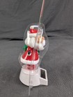 Solar Dancing Santa Claus Toy Green Sack Bag Midwood Brands 2016 Vintage New