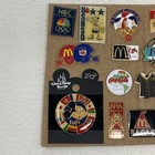 Mcdonald s Lot Of 20 Vintage Pins Disney Epcot  Olympics  Nfl  Final Four Etc