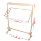 Needlework Adjustable Embroidery Stand Wooden Frame Cross Stitch Floor Stand