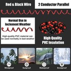 Aimixun 14 Gauge Wire Electrical 50ft  Red And Black Cable 12v 14 Awg Wire 2 Con