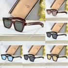 Jacques Mariemage Red Frame Tea Lens Unisex Sunglasses 52   22 Sterett Jmm