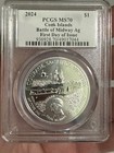 2024 Cook Islands  1 Battle Of Midway Valor   Victory Pcgs Ms70 Fdoi