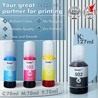 Lot Koala Ink Refill Kit Fit Epsn  502 Ink Ecotank 2760 4760 3760 2750 St-2000