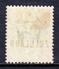 Zululand     Scott 6     1888 4d Qv Overprint     Mh     Scv  60