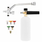 Saker Sakerplus Foam Cannon Dual Connector Accessory Pressure Washer Gun