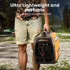 3000w Portable Travel Inverter Generator Super Quiet For Camping Outdoor Party
