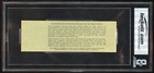 Woodstock Advance 3 Day  6 00    18 00 Ticket August 15-17 1969 Grade 9 Mint Bas