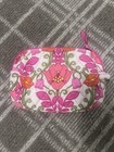 Vera Bradley Pink Flotal Make Up Bag Small 