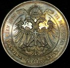 Thaler 1868 Francis Joseph Third German Shooting Festival Austrian Empire Unc   