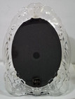 Vtg 90s Mikasa Classic Memories Crystal Oval Picture Frame 5x7 Photo Frosted New