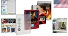 Crystal Clear Media Sleeves - 100 Pack For Secure Blu-ray   Steelbook Protection