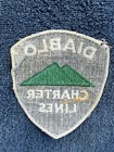 Very Rare Vintage Original 1960s-70s Diablo Charter Lines Bus Driver Patch    lqqk
