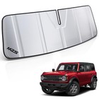 Windshield Sun Shade Compatible With Bronco 21-26  not For Sport  - 6-layer