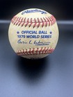 1979 Rawlings Unused Original World Series Baseball - Pirates V  Orioles