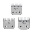 Detachable Ceramic Clipper Blades Set For Oster Classic 76   Agc Series - 3 Pcs