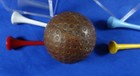 Antique Vintage  Golf Ball Spalding Kro-flite 4 Vintage Golf Tees Display Box