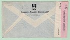 Portugal 1943  feb 24  Ww Ii Dual Censored Air Cover Lisboa To Dublin Ireland