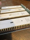 Very Rare Vintage Ibm Server Board W  4 Ibm 52 Ics White Ceramic Gold