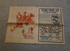 Trek The Magazine Rare Lot Of 2 Issue 2   3 Giant Star Trek Fanzine 1976 Vintage