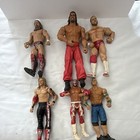 Wwe Mixed Lot Of 6 Wrestling Action Figures Plastic Unboxed No Packaging