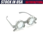 266x Optical Trial Lens Set Optometry Kit Metal Rim Ophthalmic Lenses Aluminum