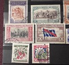 Uruguay 1950s 10 Used Stamp Collection