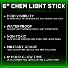 Military Grade Green Glow Sticks - 25 Pack - 12 Hour Bulk Tactical Light Sticks