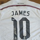 Adidas Real Madrid  10 James Rodr  guez Signed Soccer Jersey Psa dna