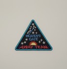 Vintage Heaven s Gate Away Team Cult Patch  Embroidered  Iron On  3 x2 5 