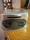 Vintage Coin Bank Metal Without Key
