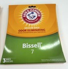 2 Arm   Hammer Odor Eliminating Vacuum Bag 3 Packs Bissell 7 - 62615d