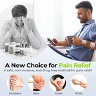 Auvon Rechargeable Tens Unit Muscle Stimulator For Back Pain Relief  600 Mah    