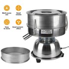 Electric Vibrating Sieve Machine Automatic Sifter Shaker Stainless Steel New