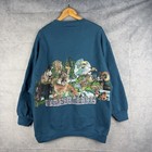 Vintage Yosemite National Park Sweatshirt Mens Xxl California Made In Usa 90s