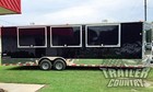 New 8 5 X 28  V- Nose Enclosed Vending   Concession Trailer 10k Gvwr